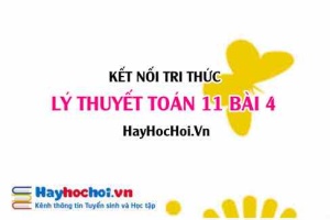 Lý thuyết Toán 11 bài 4: Phương trình lượng giác cơ bản (Kết nối tri thức)
